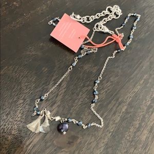 cabi Jet Necklace, O/S